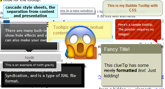 Product Tooltips